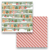 Cozy Christmas Paper Pack – 32 Double-Sided Sheets for Card Making & Scrapbooking.