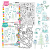 Ho Ho Snowmen A5/8x6" Clear Stamp Set – Christmas Card Making & Scrapbooking.