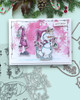 Ho Ho Ho Snowmen Stamp & Die Bundle – Christmas Holiday Card Making.
