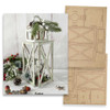 Medium Lantern MDF wood blank Craft Kit – Christmas Holiday Home Décor crafts.