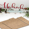 Big Ho Ho Ho Christmas 3D sign plaque MDF Wood Blank Craft Kit – Christmas Holiday Home Décor