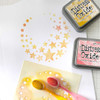 Star Circle Emboss-ink Layering stencil set