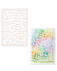 Block it stencil A5/6 x 8" - Card making craft supplies, scrapbooking
