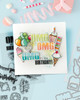 OMG Birthday Matchables outline dies A6/4x6" - Card making, craft supplies, scrapbooking