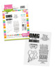 OMG Birthday Matchables photopolymer stamps A6/4x6" - Card making, craft supplies, scrapbooking