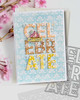 OMG Birthday Matchables photopolymer stamps A6/4x6" - Card making, craft supplies, scrapbooking