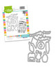 Party Fun outline dies A6/4x6" - Card making, craft supplies, scrapbooking