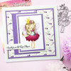 Serenity Fairy Princess - Digital Crafts, digital Stamp card making printable downloads