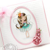 Serenity Fairy Princess - Digital Crafts, digital Stamp card making printable downloads.