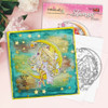 Serenity Fairy Stardust Moon - Digital Crafts, digital Stamp card making printable downloads.