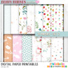 Fluffy Friends printable Digital Stamp & clipart - BIG KAHUNA Bundle - Cute Fluffy Friends printable craft Download for Card Making Scrapbooking Junk Journals Crafts Stickers.