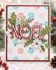 Noel Text die set - 2 large dies