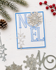 Noel Text die set - 2 large dies