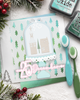 Elegant Christmas word & Date sentiments die bundle - 6 large cutting dies for crafts, card making scrapbooking