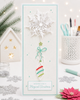 Sparkling Delicate baubles - 4 dies - Craft Cutting Dies for crafts, card making scrapbooking.