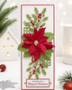 Abundant Holly Craft Cutting Dies | Holly & Berry Die Set - Craft Cutting Dies for crafts, card making scrapbooking