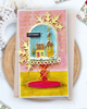 Sweet Glass Dome/cloche/snowglobe Craft Cutting Dies. Craft Cutting Dies for crafts, card making scrapbooking