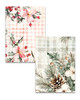 Sparkling Christmas 50 sheets paper & topper pack A5 for crafts, card making scrapbooking | Double-Sided Festive Papers |