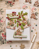 Sparkling Christmas 50 sheets paper & topper pack A5 for crafts, card making scrapbooking | Double-Sided Festive Papers |