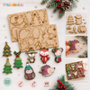 Critters/animals Create & Decorate MDF Ornament Kit | Layered MDF Bauble Decorations