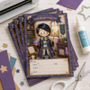 Wizard Magic little Dude - printable colour clipart craft Download for Card Making Scrapbooking Junk Journals , coloring book, Stickers.