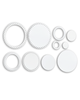 Pretty scallop oval nesting dies - craft card making dies.