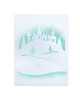 Winter Village Christmas Holiday stencil A5/6 x 8" (new) - craft, card making, scrapbooking stencil.