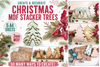Create & Decorate Christmas MDF Stacker Trees - Wood Blanks Kit