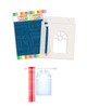 Create a View Window stencil - card making and craft stencil.

This versatile A5 stencil is designed to create a wonderful window view on your crafty project!

Build up the window scene with curtains too if you wish, but by keeping the window separate we've designed it so that you can create both an inside and outside view. Use it as a mask and stamp over the top too!