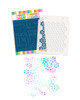 Is it Snowing stencil - card making and craft stencil.
This A5 stencil features a pretty pattern of snowflakes to create a great background pattern for any project…or is it? We purposely designed these snowflakes to also look flowery so you can also use it all year round too, just switch the colours around! Super pretty design!