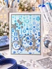 Snowy Baubles stencil - card making and craft stencil.

This A5 stencil features a pretty selection of snowflake baubles and stars which will create amazing backgrounds on any crafty projects. Change the colours and it can easily be flowery baubles too!