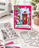 Snowy Greetings Snowman Christmas Holiday clear photopolymer stamps & co-ordinating outline dies bundle - stamps & dies for card making and crafts, junk journaling, planner crafts, scrapbooking.

Create gorgeous Christmas, winter and year-round projects with the Snowy Greetings Stamps & Dies Bundle, bringing together the 11-piece Snowy Greetings photopolymer stamp set and its 6-piece coordinating outline die set.

The stamp collection is packed with beautifully detailed artwork, including a stunning large floral design, a quirky stack of snowmen, traditional post box, envelope, bird, holly, foliage, postal details and greetings. Use the coordinating outline dies to cut selected stamped images quickly and easily, making it simple to add layers, dimension and fabulous focal points to your projects.