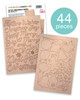 Christmas Words & ornaments MDF kit - 44 pcs - wood blanks for crafting. beautiful festive projects and thoughtful handmade gifts with this 44-piece Christmas Words & Ornaments MDF Kit from Polkadoodles. Featuring larger decorative words and ornament shapes, it’s perfect for adding dimension to scrapbooking, junk journals, handmade albums and Christmas home décor.