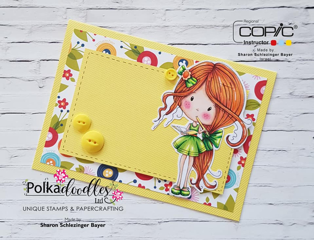 Make a Clean and Simple Card using Winnie Make a List stamp...