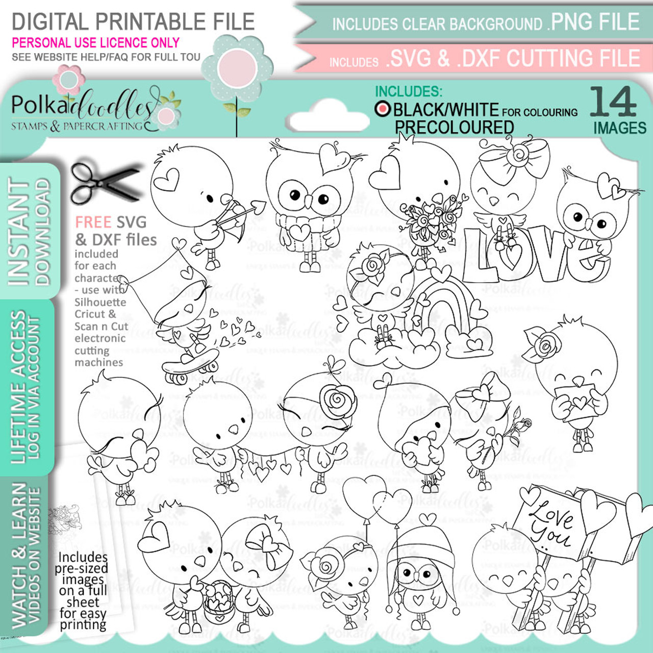 Stamps, Stencils and Craft Supplies - Craft Clear Stamps - Cute Stamps -  Page 1 - Polkadoodles card making craft scrapbooking stamps and digital  stamp printables