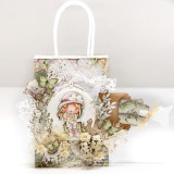 ​Make a gorgeous gift bag using Holly Spring Bunny digital stamp...