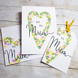 Video tutorial - Create a matching card, tag & envelope using NEW Mother's Sentiments clear stamps