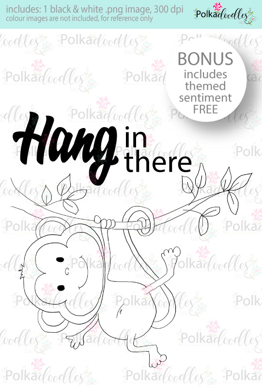 Be A Fluffy Unicorn -Too Cute craft digi download - Polkadoodles card ...