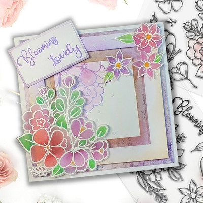 Blooming Blossoms Special Bundle - Stamps, Stencils & Dies