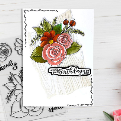 Blooming Blossoms Special Bundle - Stamps, Stencils & Dies