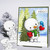 Hello Frosty Snowman PRECOLOURED Too Cute digital stamp download including SVG file