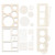Switchables® stencils bundle  stencil for card making, craft, scrapbooking, mixed media