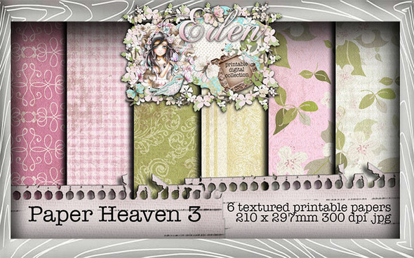 Eden Collection - Paper Heaven 3 Digital Craft Download Bundle