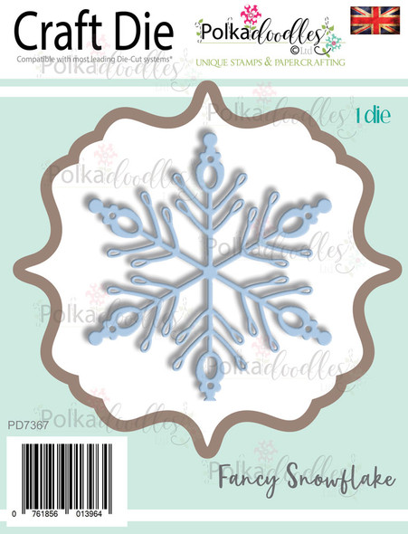 Fancy snowflake - Christmas Craft cutting die
