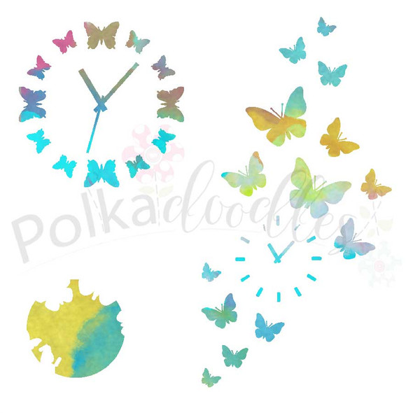 Timeless Butterflies creative craft stencil
