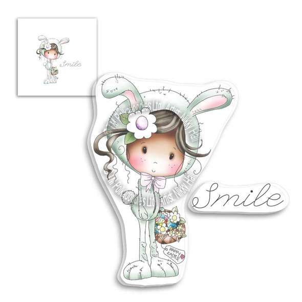 Winnie Clear Stamp - Spring Smile