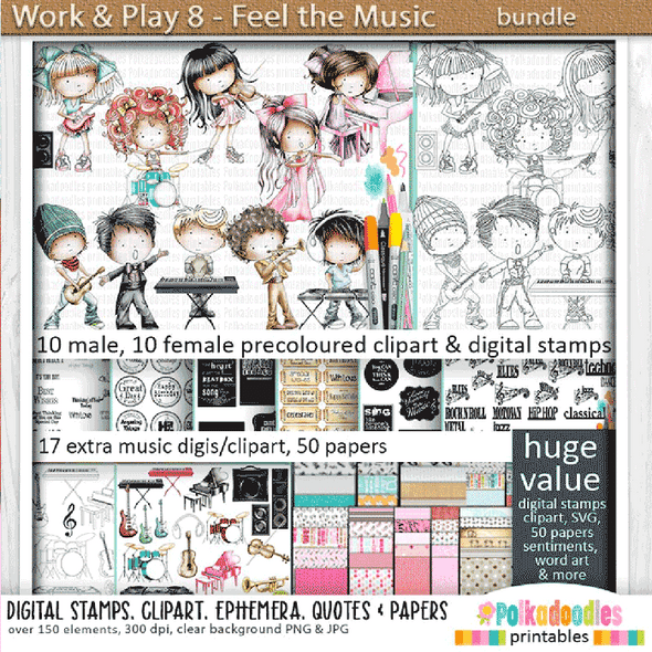 Work & Play 8 Feel the Music Download - Big Kahuna CollectionWork & Play 8 Feel the Music Download - Big Kahuna Collection