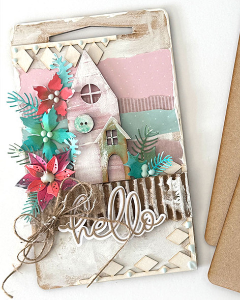 Lattice/Trellis Chipboard x 2 Pack - Chipboard Blank Craft Kit, Home Décor