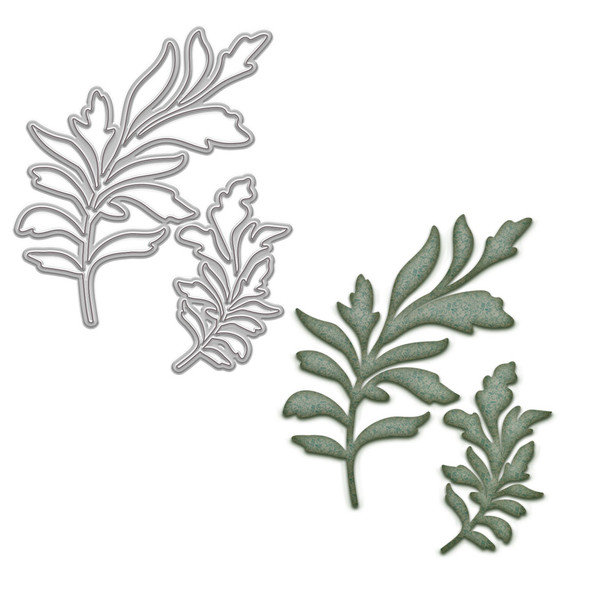 Leafy Flourish dies – craft, card making scrapbooking cutter dies