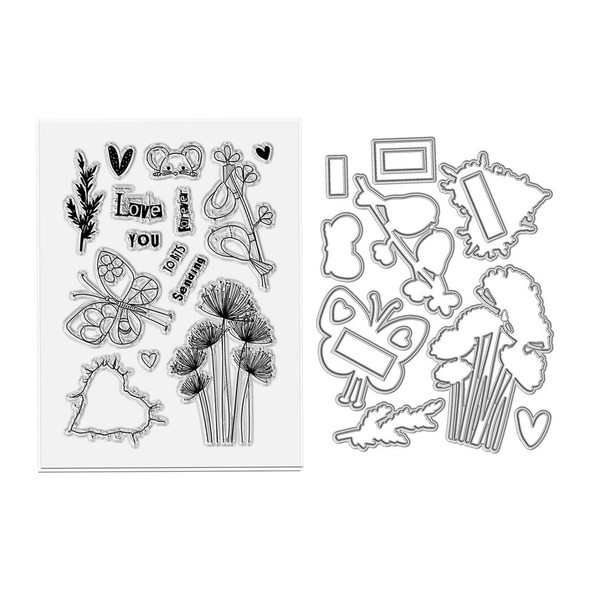 Sending Love clear stamps - craft, card making, scrapbooking clear photopolymer stamps.